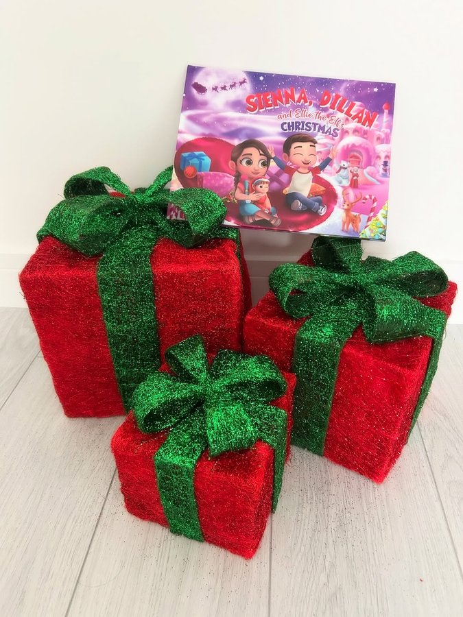 Instagram post by an influencer for StoryBug. Caption reads: [...] with excitement?🎄✨ad @storybugbooks....