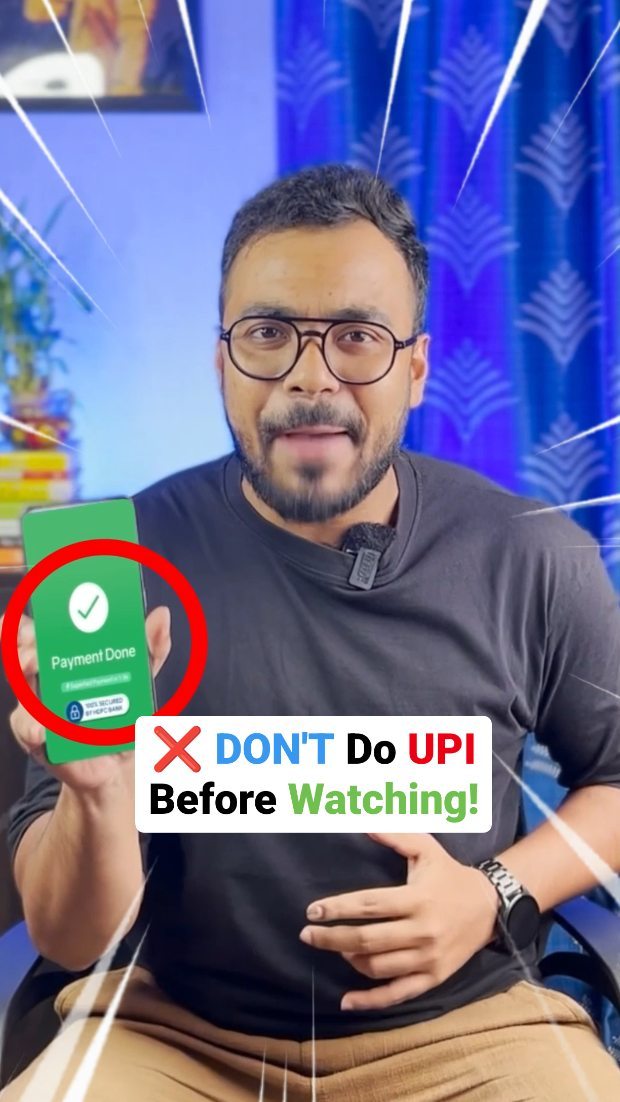 Instagram post by @grownuptales for HDFC Bank. Caption reads: Cashback on UPI app payments?? 🤯

Introducing....
