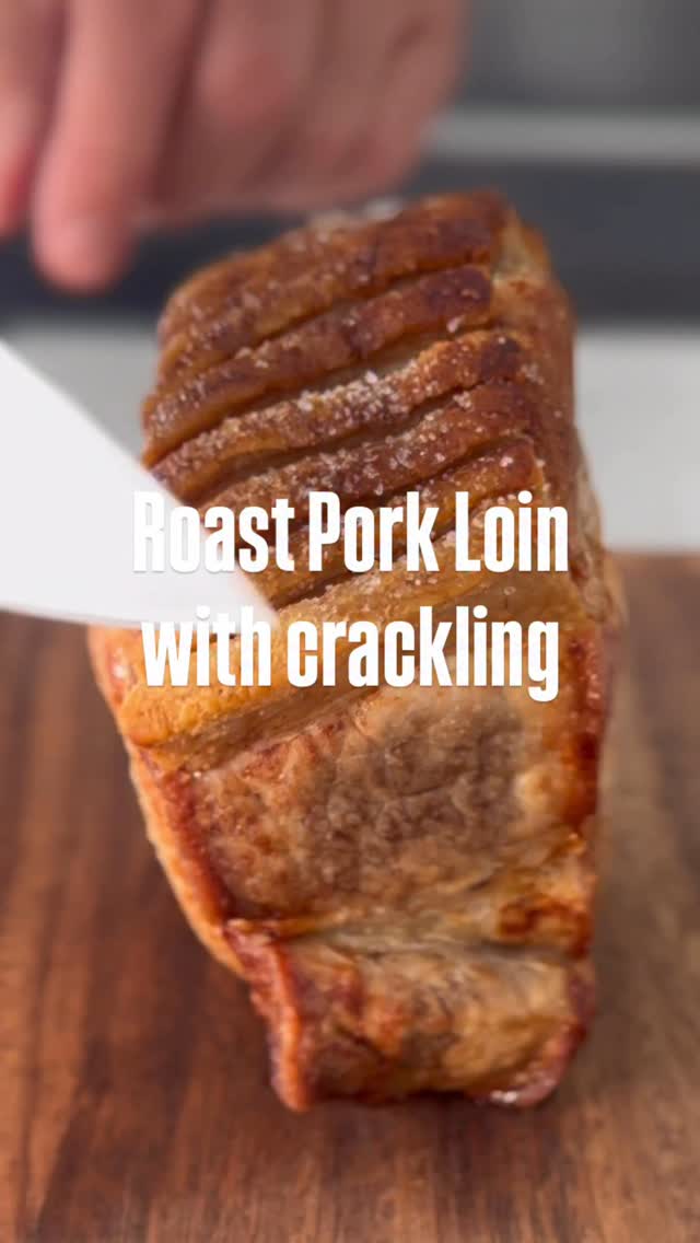 Instagram post by @marks_kitchen_and_bbq for MuscleFood. Caption reads: Pan fried pork loin from @musclefooduk seasoned....