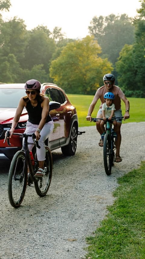 Instagram post by @iamtedking for Mazda USA. Caption reads: The #MazdaCX50 inspires! This ultra-capable....