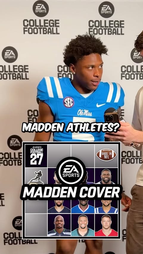 Instagram post by @kewanlacy for EA SPORTS College Football. Caption reads: Ready to level up? MVP+ Members receive all MVP....