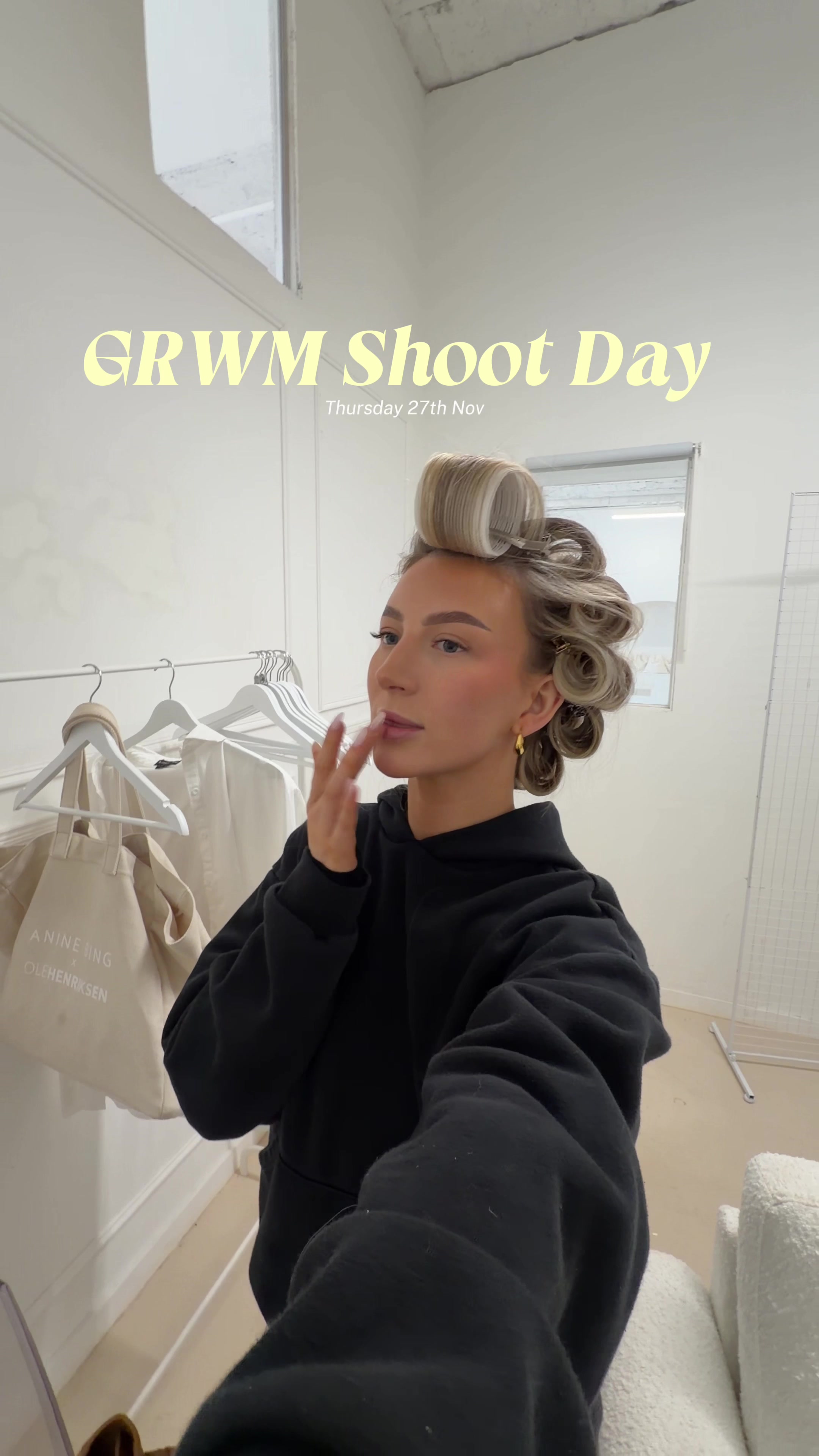 TikTok post by @amelia0livia for BeautyWorks. Caption reads: Ad The hot brush you need for the most perfect....