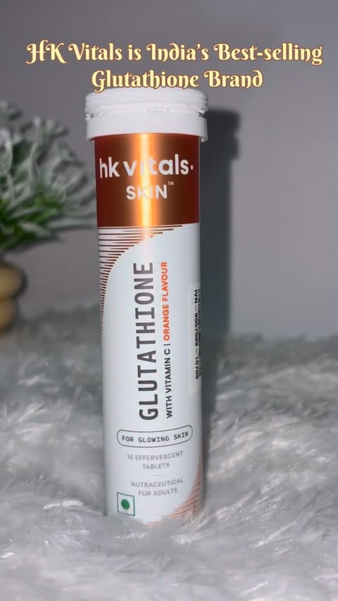 Instagram post by @pragati6924 for HK Vitals. Caption reads: [...] long-lasting rahe. Stock it up from....