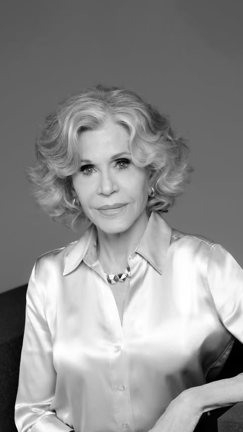 Instagram post by @janefonda for Pomellato. Caption reads: [...] activist @janefonda lends her voice to....