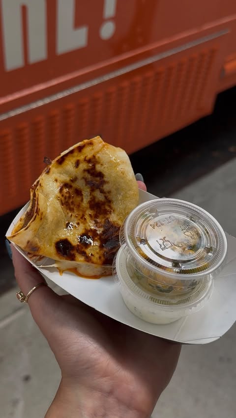 Instagram post by @dishinwithdelaney for CookUnity. Caption reads: #ad @cookunity ‘s NYC Food Tour is here for the....