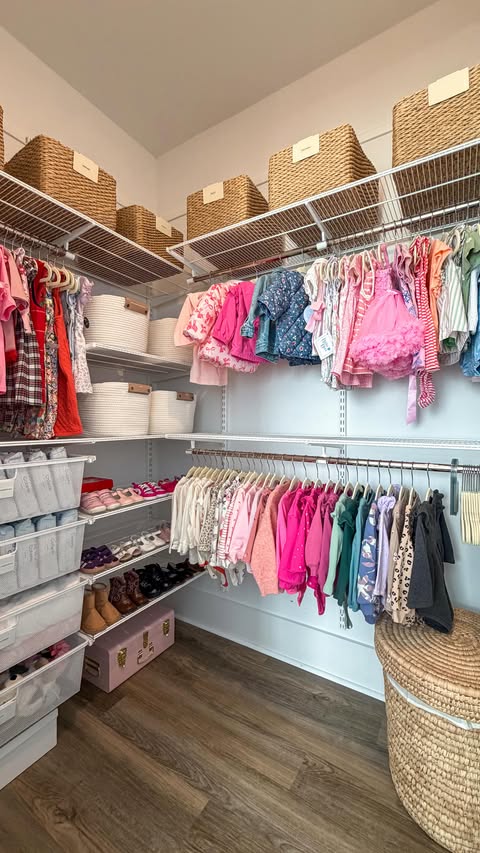 Instagram post by @primspace for The Container Store. Caption reads: [...] it’s not the right system. This....