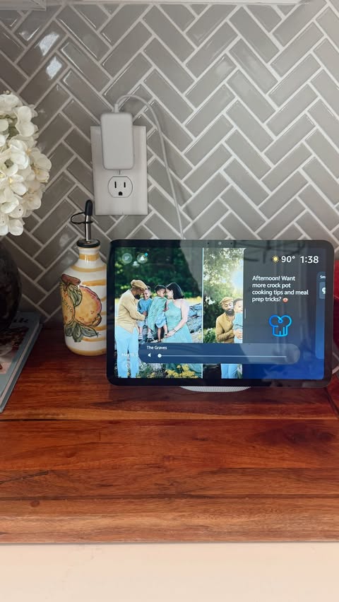 Instagram post by @themayagraves for Amazon Alexa. Caption reads: #AmazonAlexaPartner My brain may have 47 tabs....
