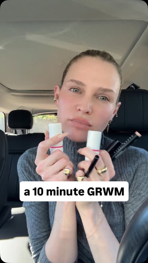 Instagram post by @sarafoster for Bobbi Brown Cosmetics. Caption reads: I’m no pro at makeup content, but I clearly look....