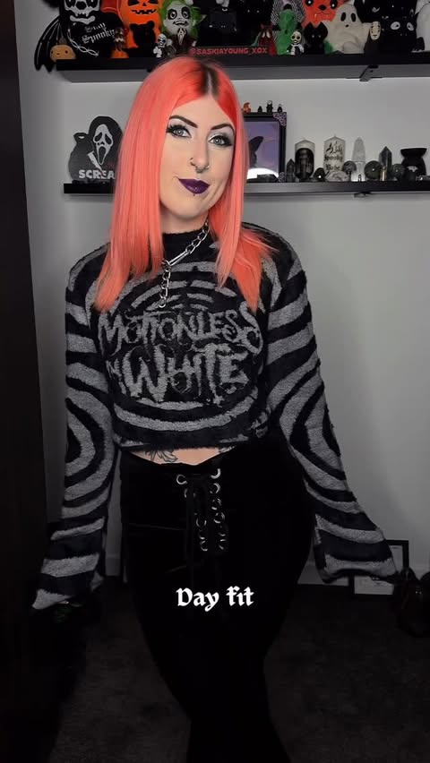 Instagram post by an influencer for KILLSTAR. Caption reads: This @motionlessinwhite x @killstar drop came just....