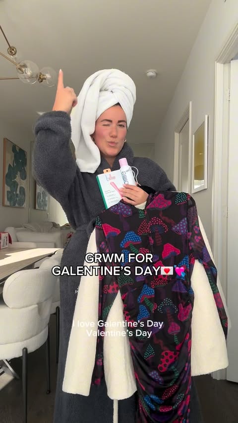 Instagram post by @raquelbenitah for Billie. Caption reads: Galentine’s ready with my favorite @billie Starter....