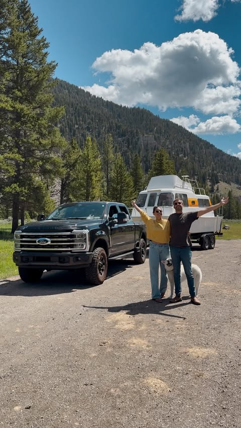 Instagram post by @slowcarfasthome for Ford. Caption reads: #Ford_Ambassador This summer’s adventures start....