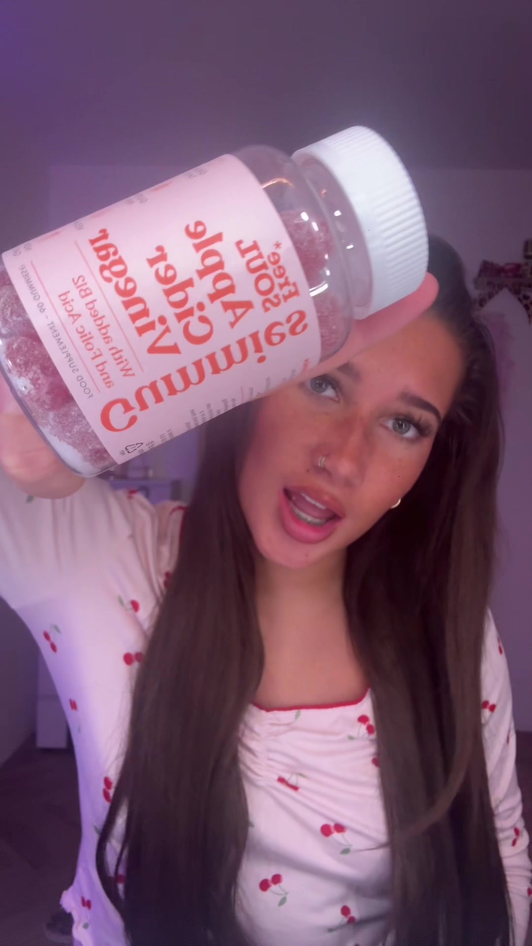 TikTok post by @sophie.carmelx for Free Soul. Caption reads: So good for bloating!! & on sale now, Tysm free....