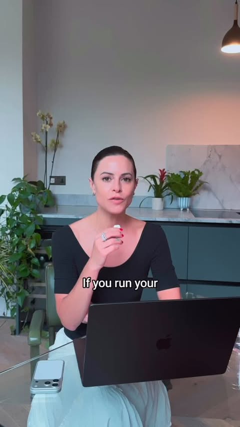 Instagram post by @sophiaamoruso for Emergent Labs. Caption reads: [...] build the thing that fixes it. @emergentlabs....