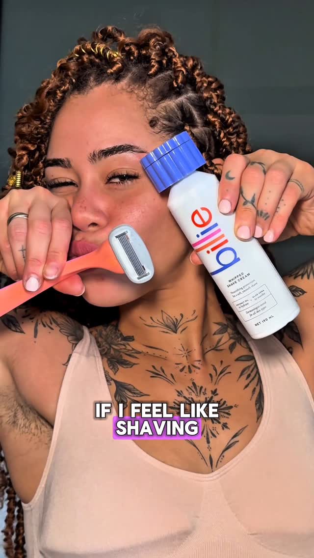 Instagram post by @ashparaskevas for Billie. Caption reads: Old rules? Out. My rules? In. ✊🏽
We were sold....