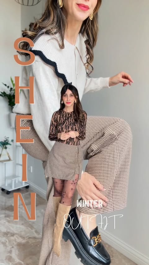 Instagram post by @nati.tavdgiridze for SHEIN X. Caption reads: SHEIN Global Winter Sale🌟 @shein_us....