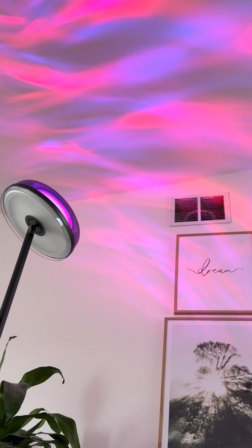 Instagram post by @kubikslife for Govee. Caption reads: Transform Your Space Instantly....