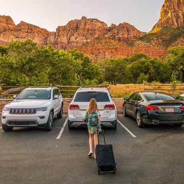 Instagram post by @travelbabbo for IZEA. Caption reads: #sponsored We’ve road-tripped over 20,000 miles in....