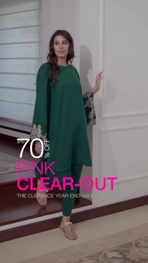 Instagram post by @secretclosetpk for EGO. Caption reads: Fill up those carts 🛒 the Ego PINK CLEAR-OUT is....