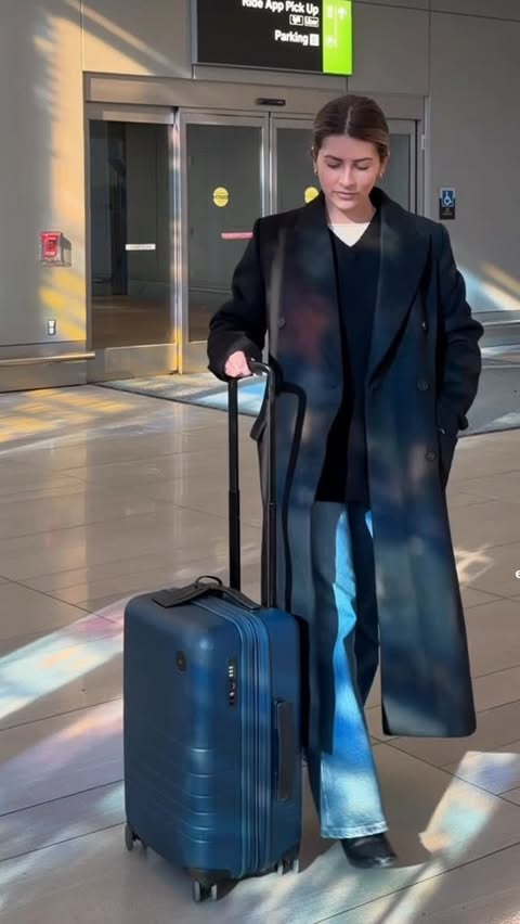 Instagram post by @marinarossa for Monos. Caption reads: we love a @monostravel sale! don’t miss out on....