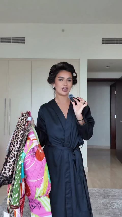 Instagram post by @dianasamman_ for Never Fully Dressed. Caption reads: 🎀🍒🧚🏼‍♀️☘️🍄
@neverfullydressed.