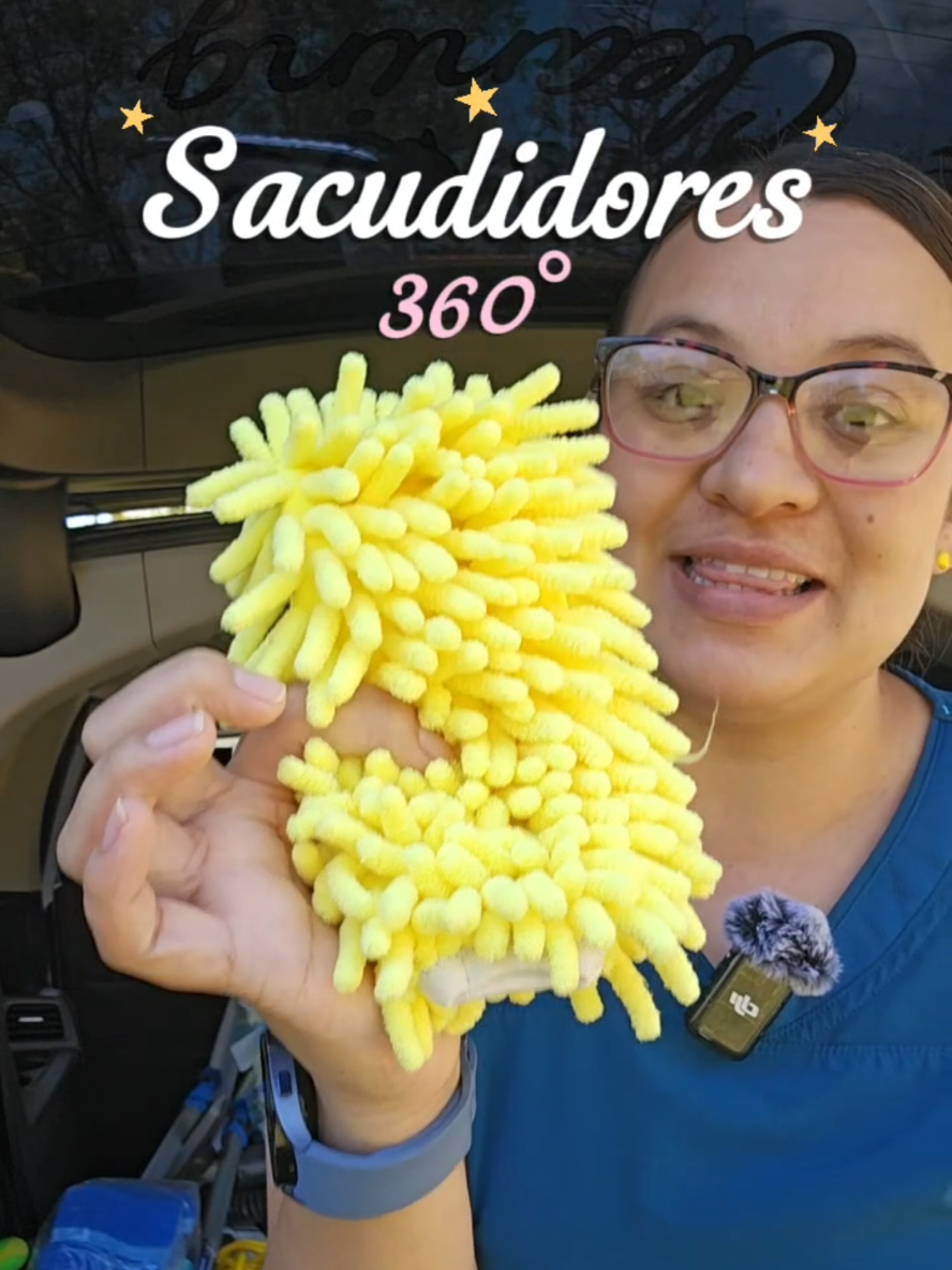 TikTok post by @lemons.cleaning for Keepow. Caption reads: Sacudidores 360° @KEEPOW_US @Keepowclean [...].