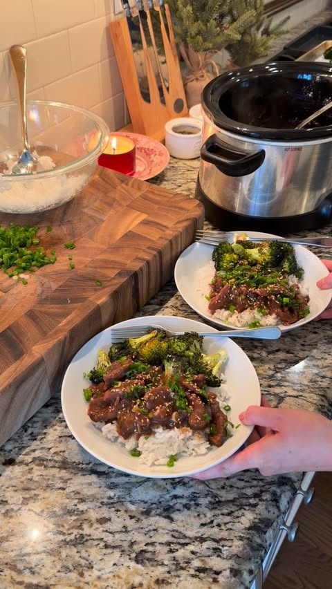 Instagram post by @kristenhushen for Success Rice. Caption reads: During the busiest time of the year, you need some....