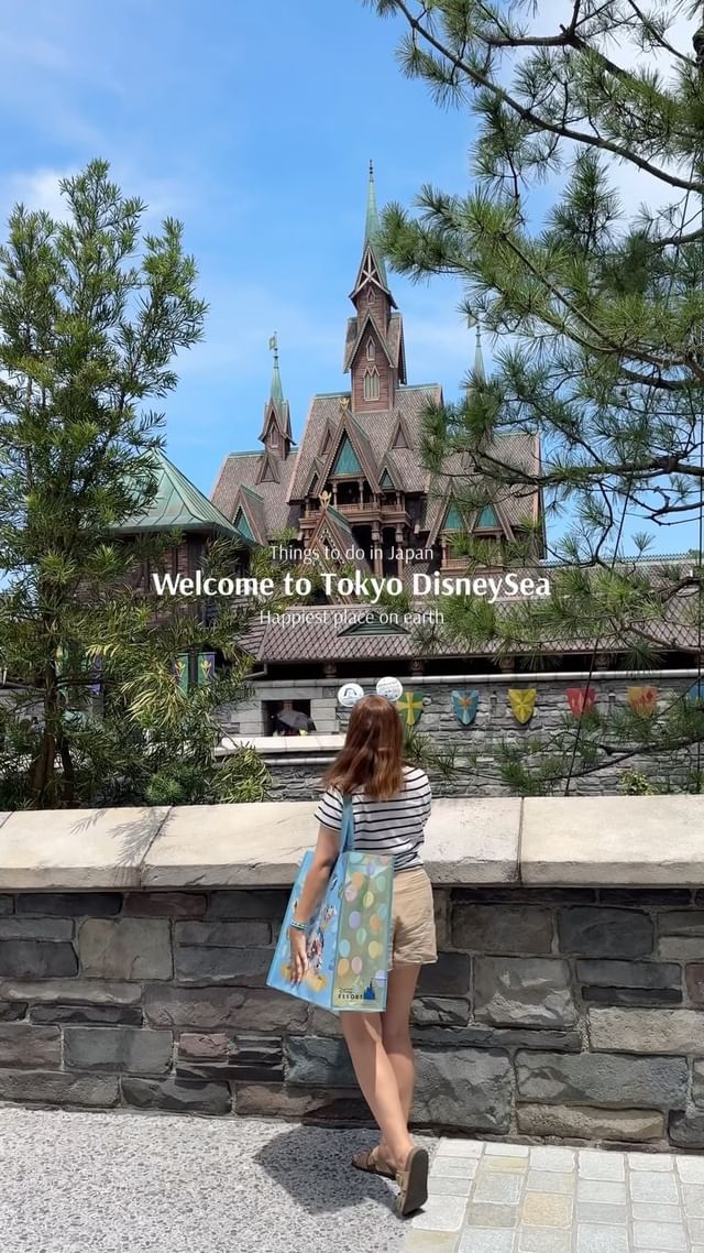 Instagram post by @inesdsimao for Tokyo Disney Resort Products. Caption reads: Tokyo DisneySea: A Magical Adventure. ✨
Explore....
