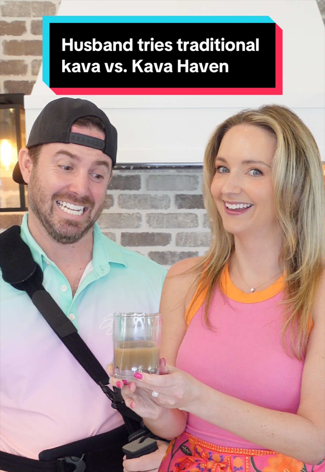 TikTok post by @lorynpowell for Kava Haven. Caption reads: [...] TikTok Shop link on this video to try Kava....