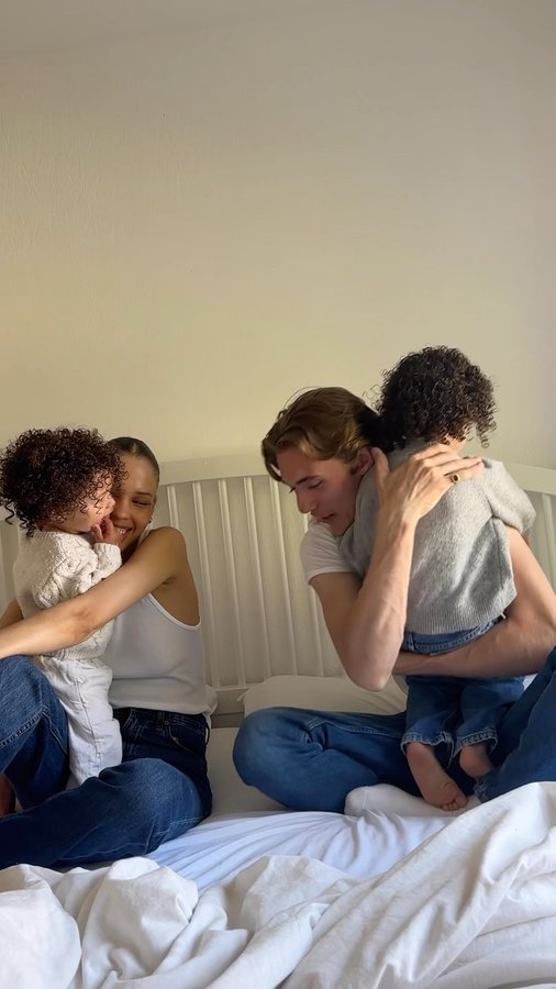 Instagram post by an influencer for Calvin Klein. Caption reads: Father’s Day with ETERNITY @calvinklein....