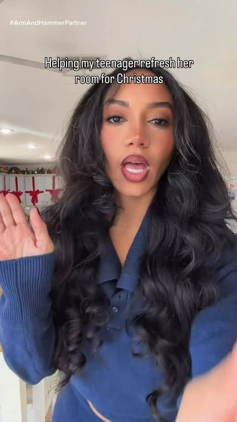 Instagram post by @jeanicejperez for ARM and HAMMER. Caption reads: [...] everything smells good so I used....