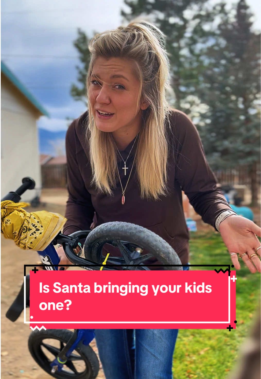 TikTok post by @babedownen for Strider Bikes. Caption reads: Don’t miss the chance to grab your @Strider Bikes....