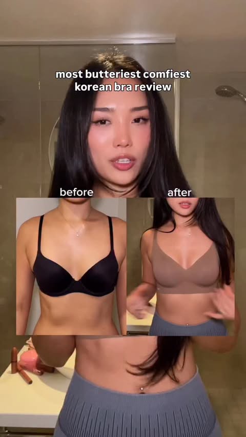 Instagram post by @gracebygracelee for Verish. Caption reads: [...] put you onto the softest comfiest bras!....