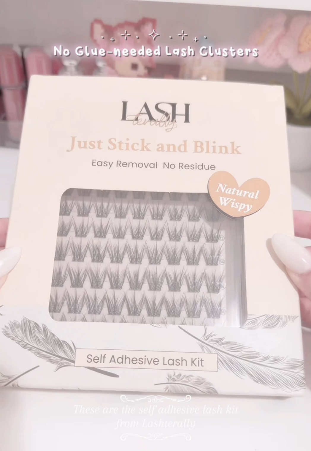 TikTok post by @jennny.512 for Lashterally. Caption reads: [...] will last for a long time!!💗....
