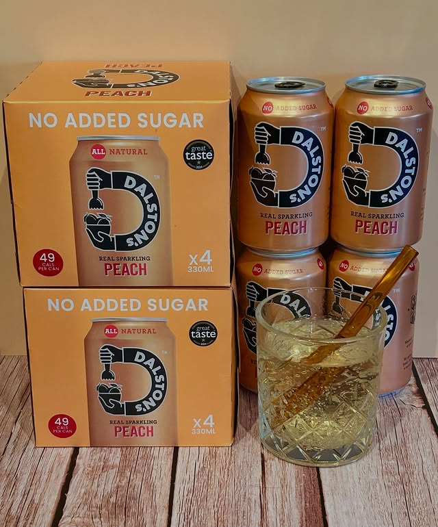 Instagram post by @the.thirsty.foodie for Dalston's. Caption reads: {Ad|Gifted} Big thanks to @drinkdalstons for....