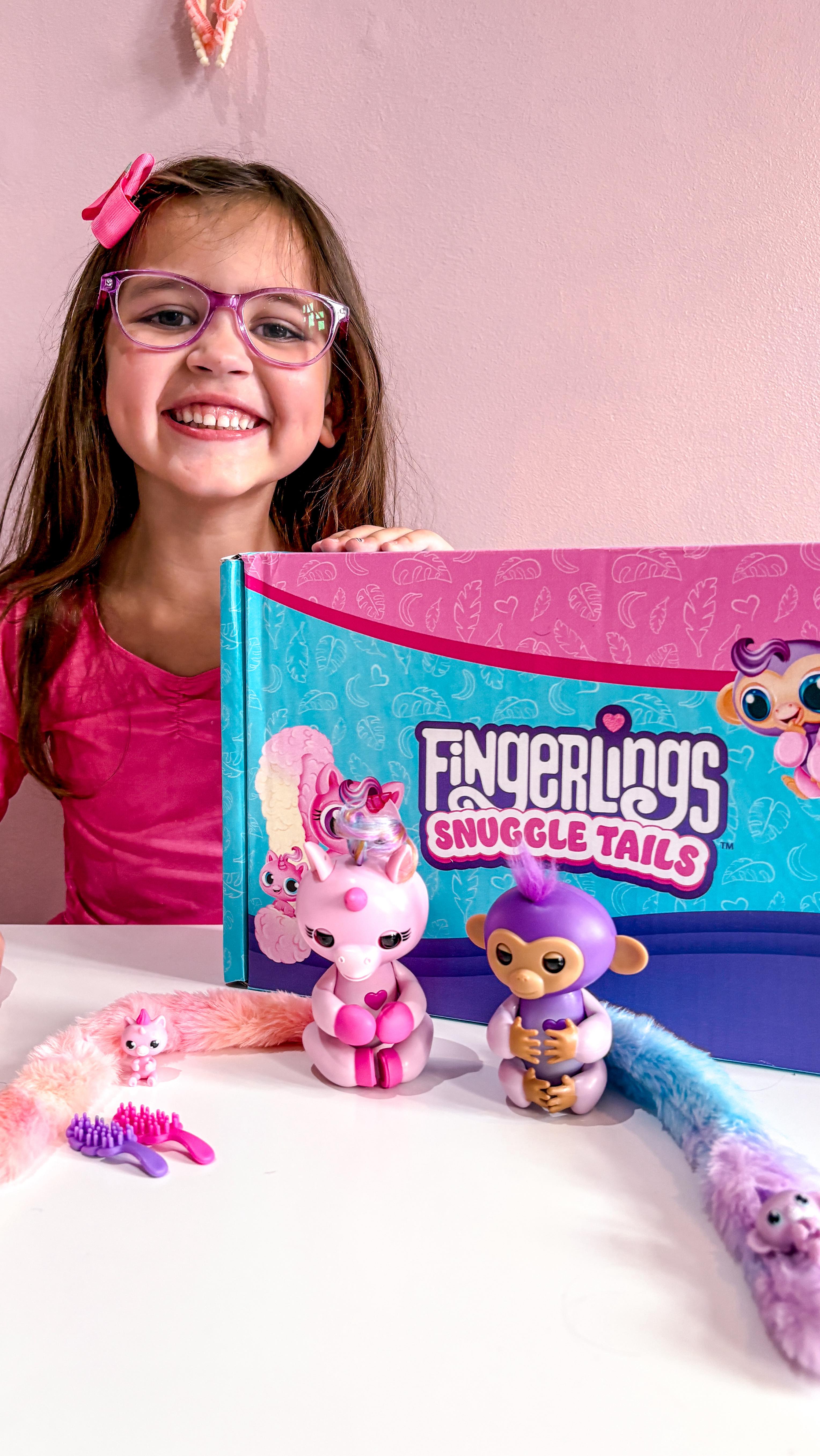 Instagram post by an influencer for Character Toys. Caption reads: [...] Snuggle Tails 💖 @CharacterToys Let’s hang....