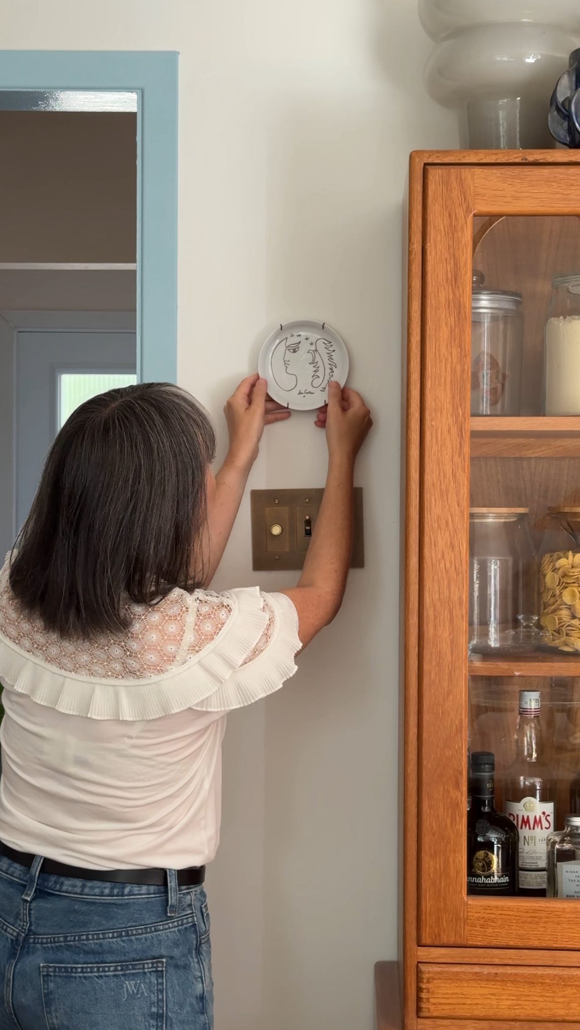 Instagram post by @aimabledesordre for Residence Supply. Caption reads: Funny how we can obsess for weeks over tiles,....