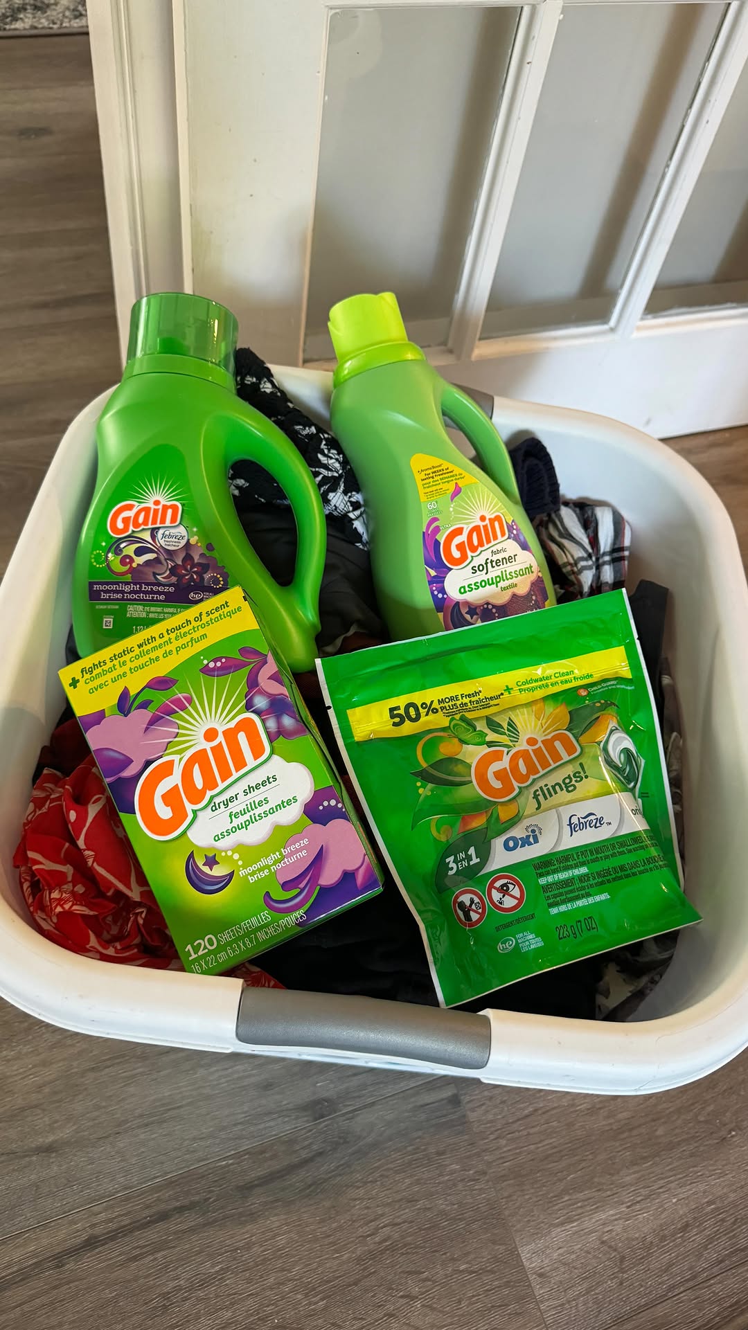 Instagram post by @livingonaloonie for I Love Gain. Caption reads: #ad @IloveGain

For the month of September, stock....