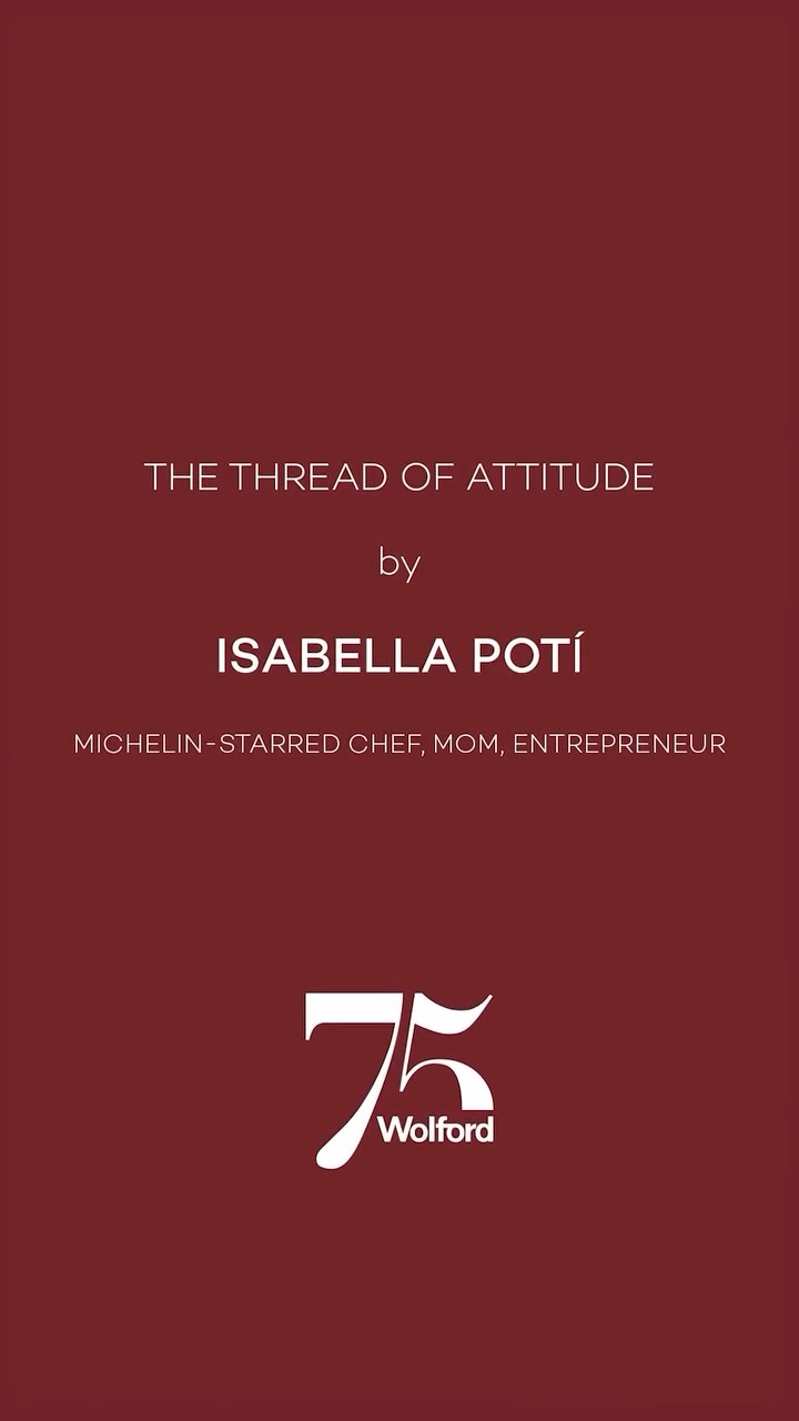Instagram post by @isabellapoti for Wolford. Caption reads: [...] of Attitude. #adv #TheThreadOfAttitude....