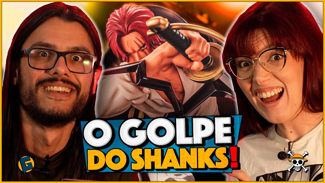 YouTube post by @Canalgweek for Iron Studios. Caption reads: The Most Dangerous Shanks! Divine Departure -....