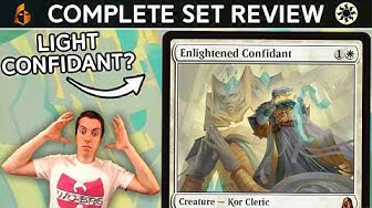 YouTube post by @JimDavisMTG for INTO THE AM. Caption reads: ⚪ Complete Set Review! ⚪ - 🔮 Reality Fracture 🔮....