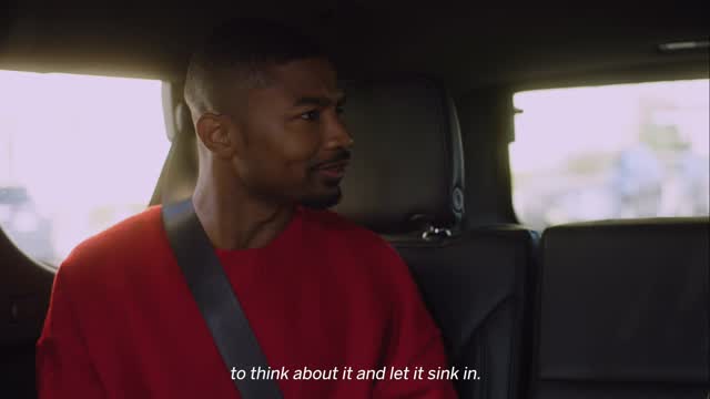 Instagram post by @king_bashel for Adweek. Caption reads: [...] much fun driving around the city with....