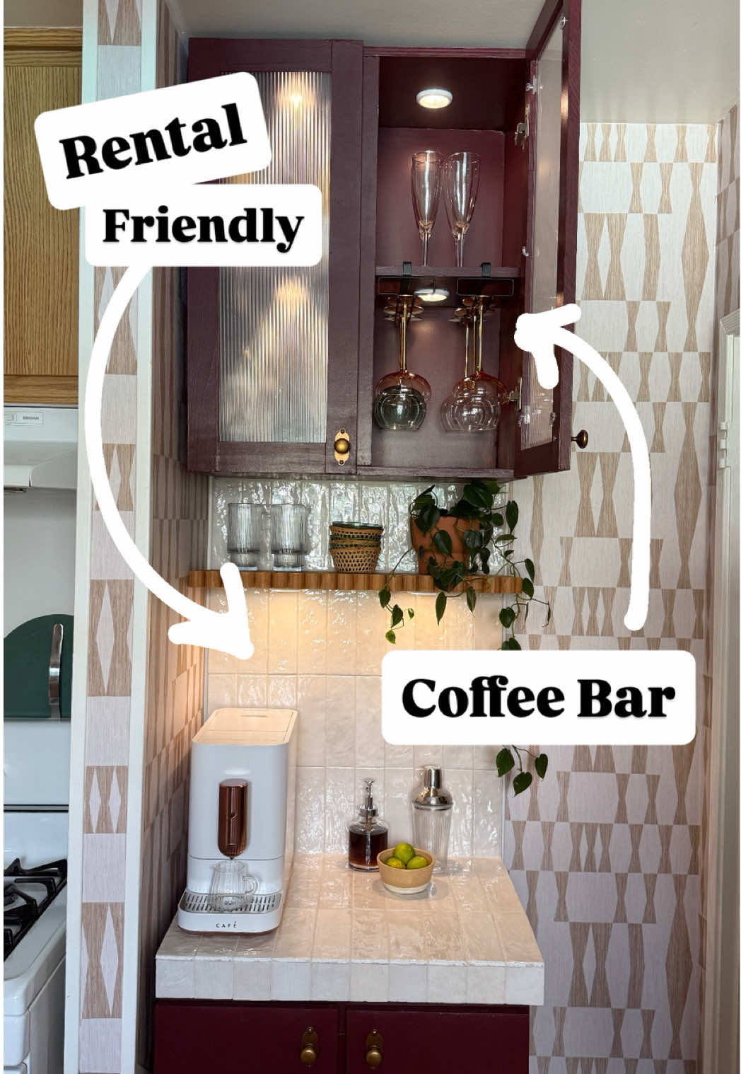 TikTok post by @deannatdunn for MagicLinks. Caption reads: #ad ok wow, that definitely made a big difference....