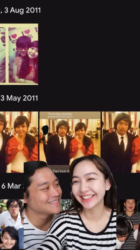 Instagram post by @astaririri for Google. Caption reads: Untuk aku, tipe orang yg gak mau kehilangan memory....