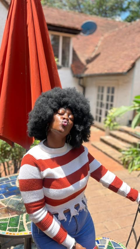 Instagram post by @i.miss_kanja for Garnier East Africa. Caption reads: How do you own your glow? @garnier_eastafrica....
