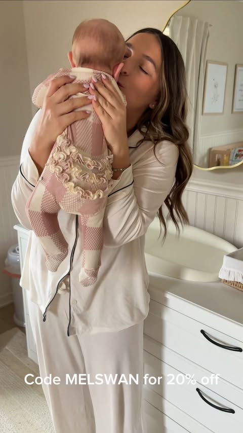 Instagram post by @magnificent_middles for Caden Lane. Caption reads: [...] with our bamboo newborn favorites from....