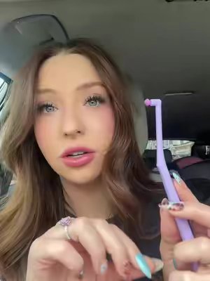 TikTok post by @elissakatem for Ceelike Oral Care. Caption reads: [...] something you should know about @Ceelike....