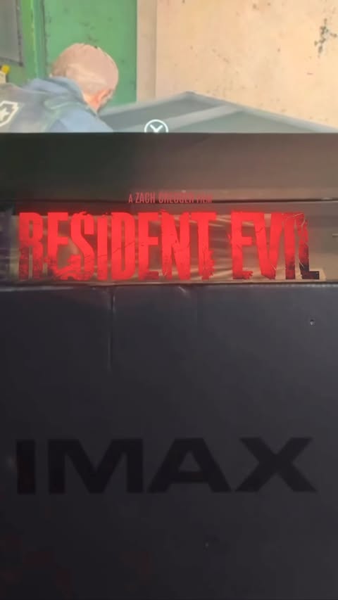 Instagram post by @hollowcoded for IMAX. Caption reads: Feeling EVIL today, thank you so so much @imax....