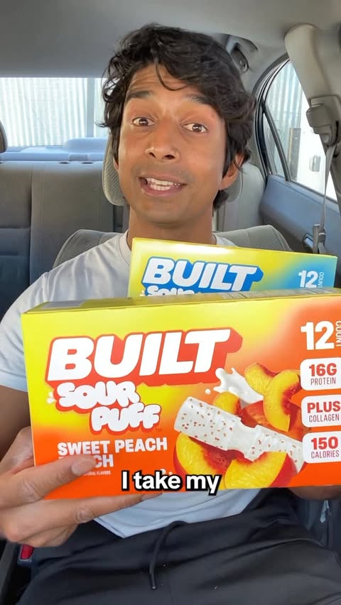 Instagram post by @brandon.r.food.re for Built Bar. Caption reads: #ad There’s nothing better than a @builtbar Sour....