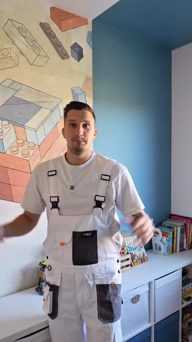 Instagram post by @pierwszytata for Leroy Merlin Polska. Caption reads: Pokaż, że jesteś bohaterem swojego domu i wygraj....