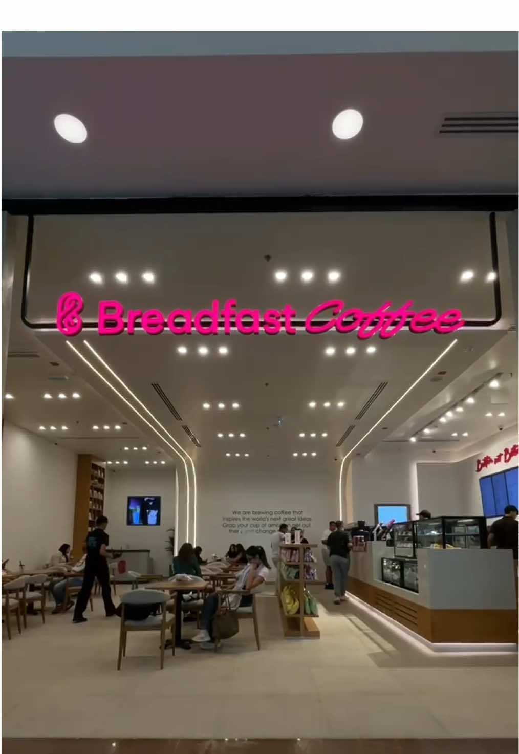 TikTok post by @citycentreegypt for Majid Al Futtaim. Caption reads: Finally, Breadfast is here at City Centre....